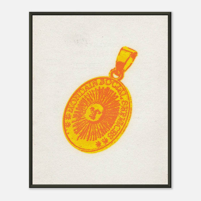 Mondain Amulet — Museum-Quality Matte Paper Metal Framed Poster